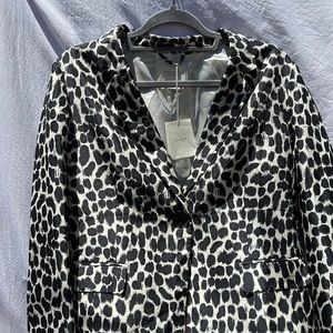 Kate Spade, animal print sport coat!!! ♠️♠️♠️